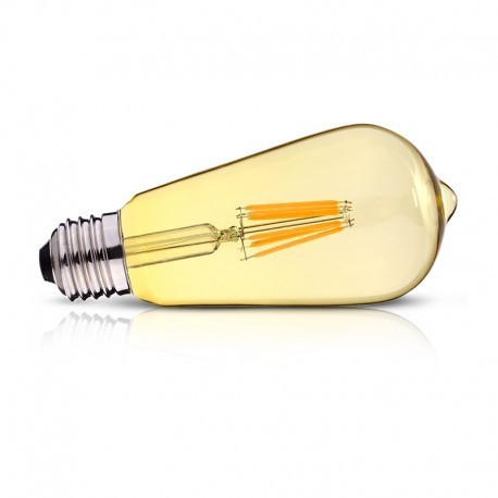 Ampoule LED à filament COB - E27 - 8W - 2700K - 880lm - Non dimmable
