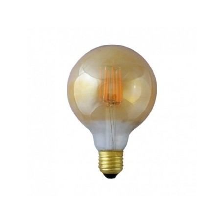 Ampoule LED à filament COB globe - E27 - 4W - 2700°K - 380lm - Non dimmable