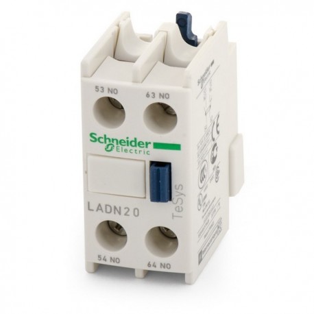 Bloc auxiliaire additif frontal TeSys - 10A - 48-690Vca - 2F