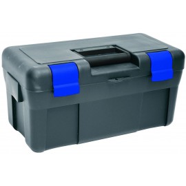 Caisse à outils Toolbox 20” - Anthracite / bleu - 2 étages