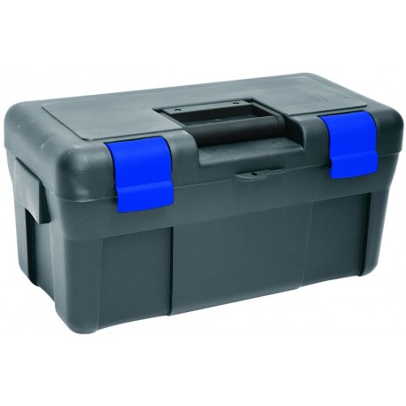 Caisse à outils Toolbox 20” - Anthracite / bleu - 2 étages