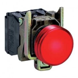 Voyant lumineux Harmony - rond - 24V - Ø22 - Rouge - LED intégrée