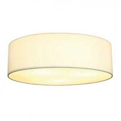 Plafonnier chrome Tenora CL-1 - Diffuseur blanc - E27 - 3x23W