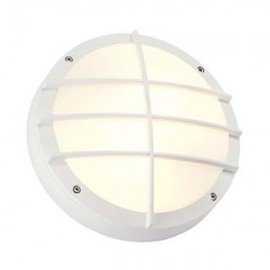 Applique extérieure Bulan Grid - Blanc - E27 - 2x25W