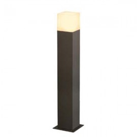 Borne Grafit 60 - Anthracite - 11W - Sans ampoule