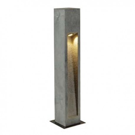 Borne Arrock Stone LED 75 - Gris - 9W - Non variable - Avec ampoule