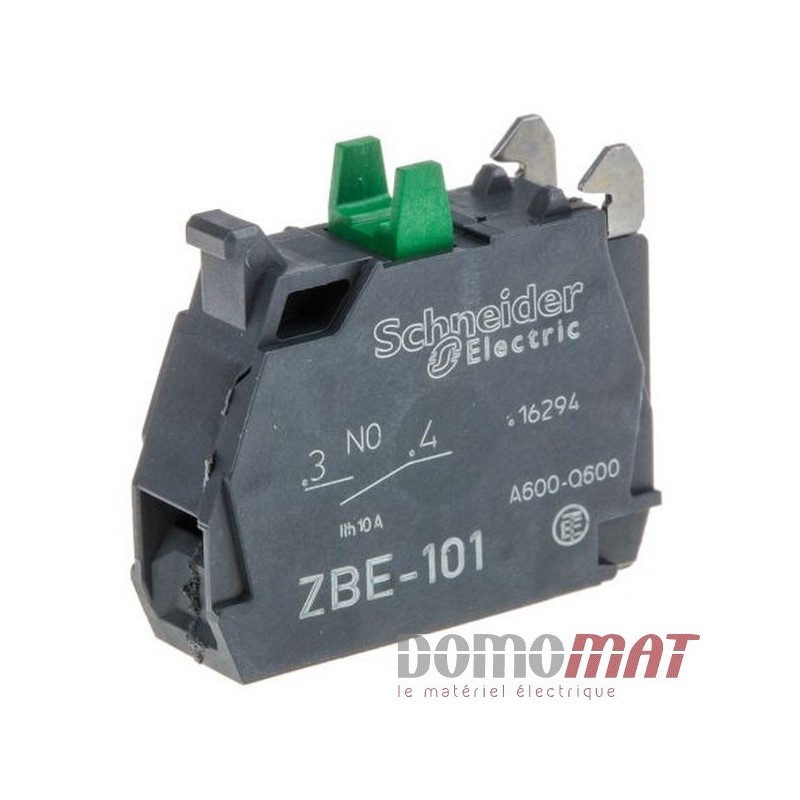 Bloc contact Harmony - 1F - raccordement vis étrier - pour XB4 ou XB5