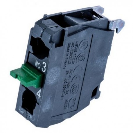 Bloc contact Harmony XAL - 1F - pour boite - raccordement vis étrier - pour XAL ou XAPS