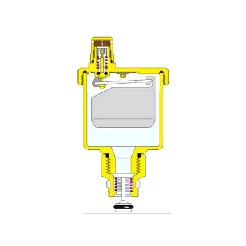 Purgeur automatique à flotteur PR2 Avec clapet d
