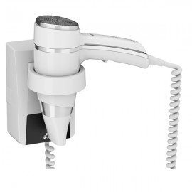 Sèche-cheveux Brittony Support - 1600W - Blanc - Support Base