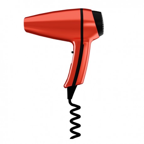 Sèche-cheveux Clipper II JVD - 1400W - Rouge