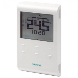 Thermostat d'ambiance programmable Hebdo RDE100.1 - 5 à 35°C - à piles - 5(2)A - filaire