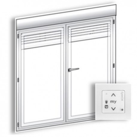 Kit de modernisation de bloc baie porte-fenêtre S&S0 RS100 IO - Pour portes-fenêtres de 1200 à 2500 mm