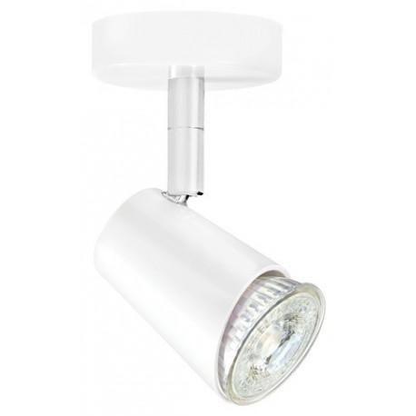 Spot LED Judy 01 sur patère - GU10 - Dimmable - 3000K - 4,5W - Blanc