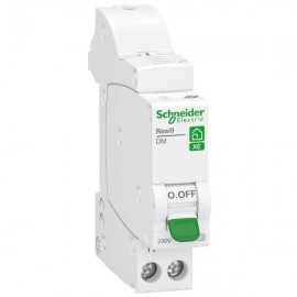 Disjoncteur 32A XE Resi9 - 1P+N - Courbe C - 3kA - 230V CA - Embrochable