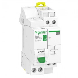 Combiné disjoncteur + contacteur XE Resi9 - 1P + N - 20 A - Embrochable - Heures creuses