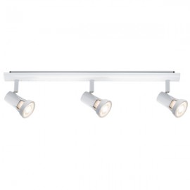 Projecteur 3 sources Teja - Blanc - Max. 3 x 10W - GU10 - 230V - Sans sources - Dimmable