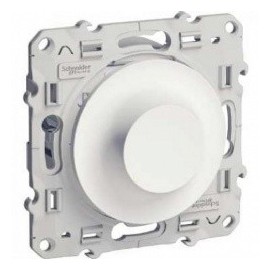 Odace interrupteur variateur pour transformateur - blanc