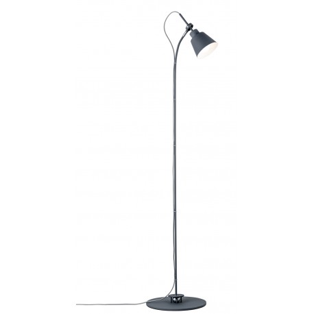 Lampadaire NEORDIC THALA - 20W - E14 - 230V - Gris - Métal - Dimmable - Sans ampoule