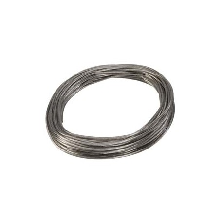 Câble de tension T.B.T pour luminaires suspendus - 20 mètres - Section 4 mm² - Gris clair