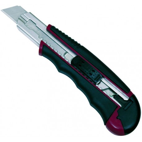Cutter bi-matière - Lames 18mm - Avec chargeur