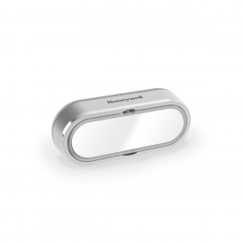 Bouton poussoir sans fil - Porte étiquette et LED de confirmation inclus - Gris