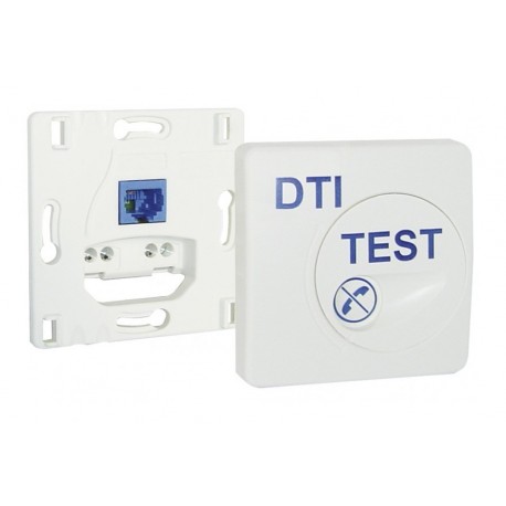 DTI Dispositif Terminaison Intérieur Format RJ45 HAGER TN102 Materiel