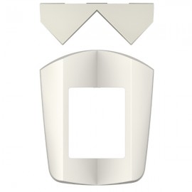 Fixation d'angle pour détecteur de mouvement theLuxa S WH - Blanc