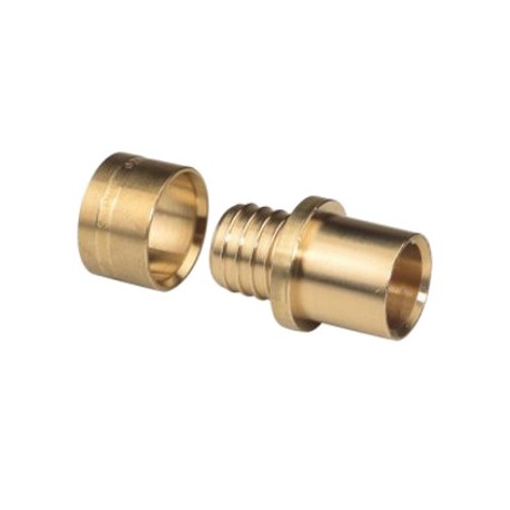 Raccord PER droit à glissement - A souder - A sertir - 12x1,1mm - 12