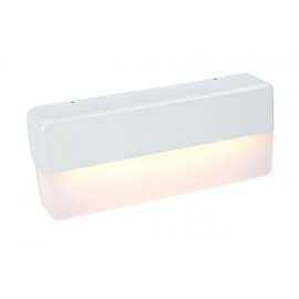 Applique murale LED COB extérieure - Blanc  - 12W - 3000K - IP65 - Non dimmable - Avec ampoule