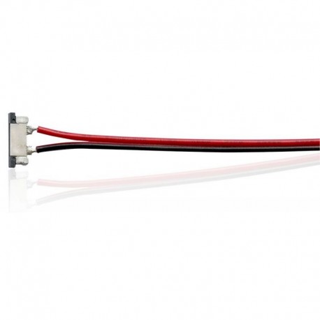 Câble connecteur 1 couleur pour rubans LED 10mm - Départ 1+1 - Non dimmable