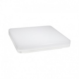 Plafonnier LED - Blanc - 18W - 4000K - À détecteur - Non dimmable