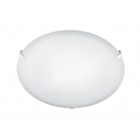 Plafonnier intérieur ALVA E27 - Blanc  - 60W - IP20 - Non dimmable - Sans ampoule