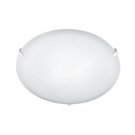 Plafonnier intérieur ALVA E27 - Blanc - 60W - IP20 - Non dimmable - Sans ampoule