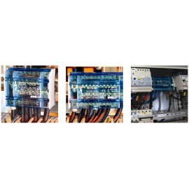 Répartiteur tétrapolaire 100-125 A - 10 Connexions
