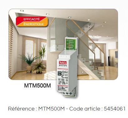 Micro Module Minuterie Encastrée YOKIS MTM600-E - 300-600W - Neuf Sous Emballage