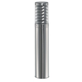 Borne KADO haute Inox - E27 - 100W - Ampoule non fournie
