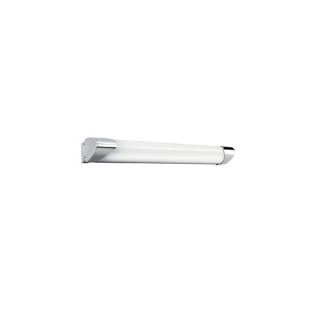 Réglette LED murale blanche POP pour salle d'eau - 13W - 3000K - IP44 - Non dimmable - Avec ampoule