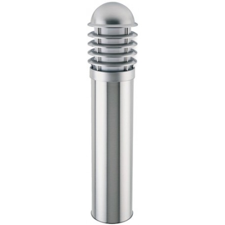 Borne CALEO 2 Haute Inox - E27 - 75W - Ampoule non fournie