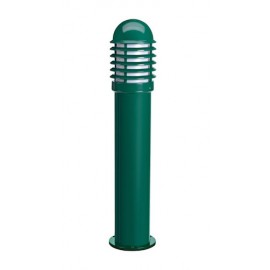 Borne CALEO 1 Haute Aluminium Vert - E27 - 100W - Ampoule non fournie