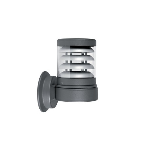 Applique extérieure POLO Aluminium Graphite - E27 - 70W - Ampoule non fournie