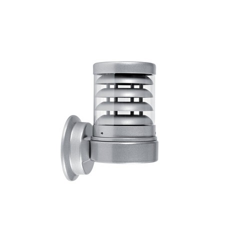 Applique extérieure POLO Aluminium Gris alu - E27 - 70W - Ampoule non fournie
