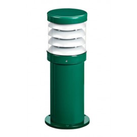 Borne POLO Basse Aluminium Vert - E27 - 70W - Ampoule non fournie