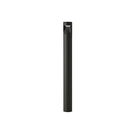 Borne STICK LED Basse Aluminium Graphite - 7W - 3000K - Ampoule fournie