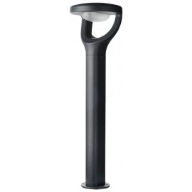 Borne SUNNY LED Aluminium Graphite -10W - 5000K - Ampoule fournie