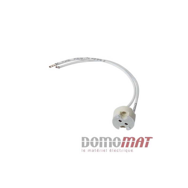 Douille Halogène G4 GU4 GU5.3 GY6.35   5A 25V TIBELEC