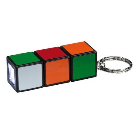 Luminaire LED à piles Magic Cube pour porte-clés