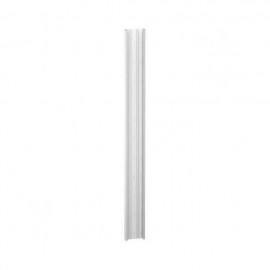 Corps de goulotte Resi9 pour goulotte 13 modules - L.2600mm - Blanc
