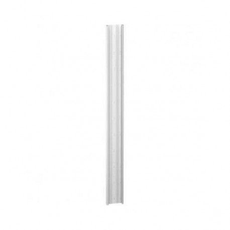 Corps de goulotte Resi9 pour goulotte 18 modules - L.2600mm - Blanc