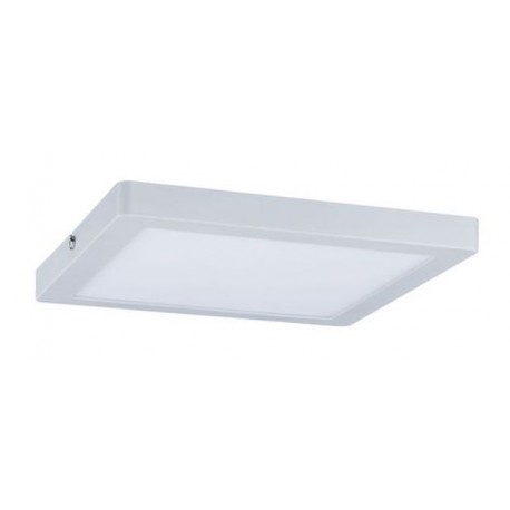 Plafonnier LED Atria - Carré - 18W - Blanc dépoli - Dimmable